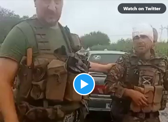 Russischer Kommandant bedroht seine Truppen mit dem Tod - sie waren zu betrunken zum kämpfen!