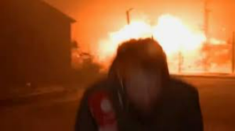 Schock-Video aus der Ukraine aufgetaucht - Rakete schlägt im Hintergrund eines Reporters bei Live-Übertragung ein