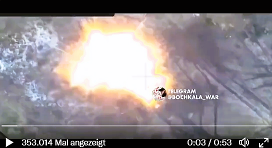 ▶️[Video] Schwerer Schlag gegen Putins Artillerie! Ganze Artillerie-Stellung mit einem Schlag vernichtet!
